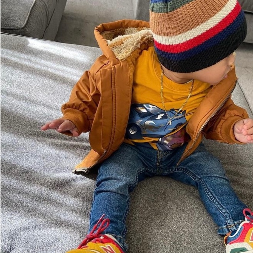 Puffer bomber jacket